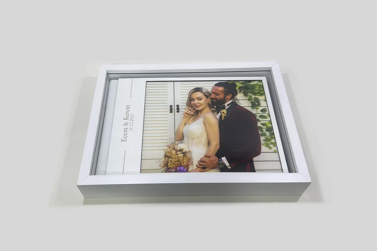 25x70 Plexi Kutu Beyaz