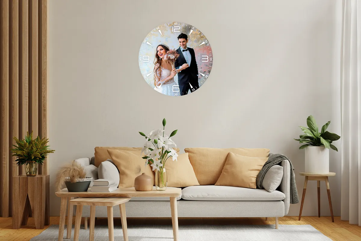 40X40 Saat (Yuvarlak)